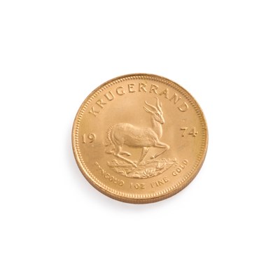 Lot 660 - SOUTH AFRICA, KRUGERRAND 1974