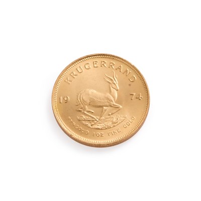 Lot 665 - SOUTH AFRICA, KRUGERRAND 1974