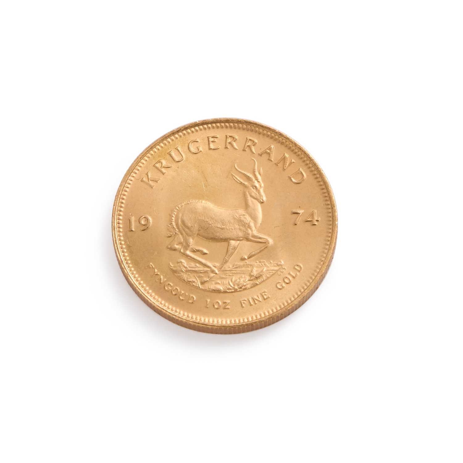Lot 651 - SOUTH AFRICA, KRUGERRAND 1974