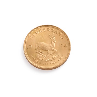 Lot 651 - SOUTH AFRICA, KRUGERRAND 1974