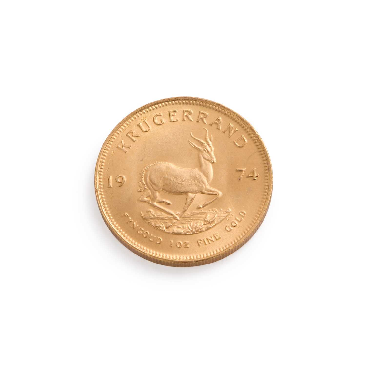 Lot 643 - SOUTH AFRICA, KRUGERRAND 1974