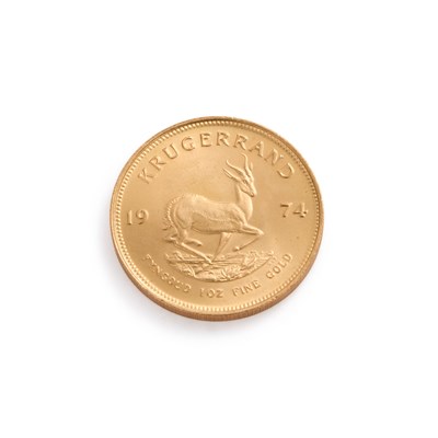 Lot 655 - SOUTH AFRICA, KRUGERRAND 1974