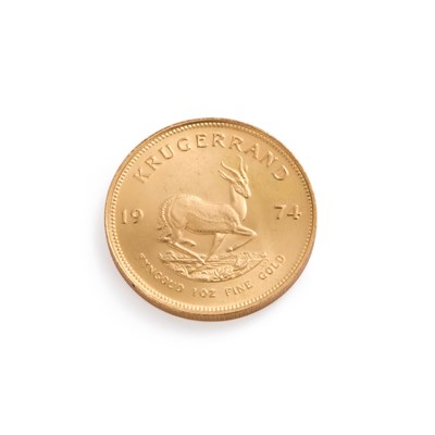 Lot 649 - SOUTH AFRICA, KRUGERRAND 1974