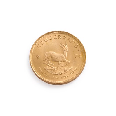 Lot 646 - SOUTH AFRICA, KRUGERRAND 1974