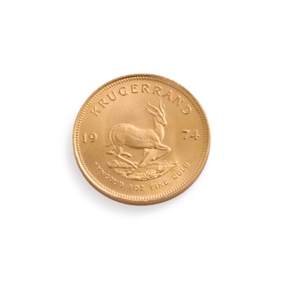 Lot 662 - SOUTH AFRICA, KRUGERRAND 1974