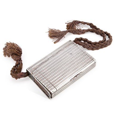 Lot 213 - AN EARLY 20TH CENTURY RUSSIAN SILVER COMBINATION CIGARETTE AND VESTA CASE