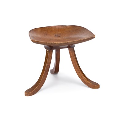 Lot 803 - LIBERTY & CO, A 'THEBES' OAK STOOL