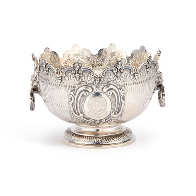 Lot 360 - A FINE VICTORIAN BRITANNIA STANDARD SILVER MONTEITH