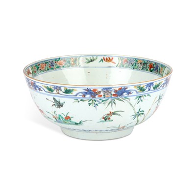 Lot 92 - A CHINESE WUCAI PORCELAIN BOWL