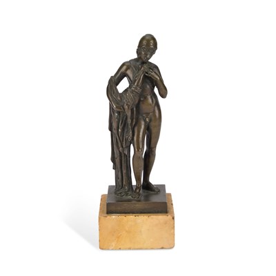 Lot 760 - A GRAND TOUR BRONZE FIGURE