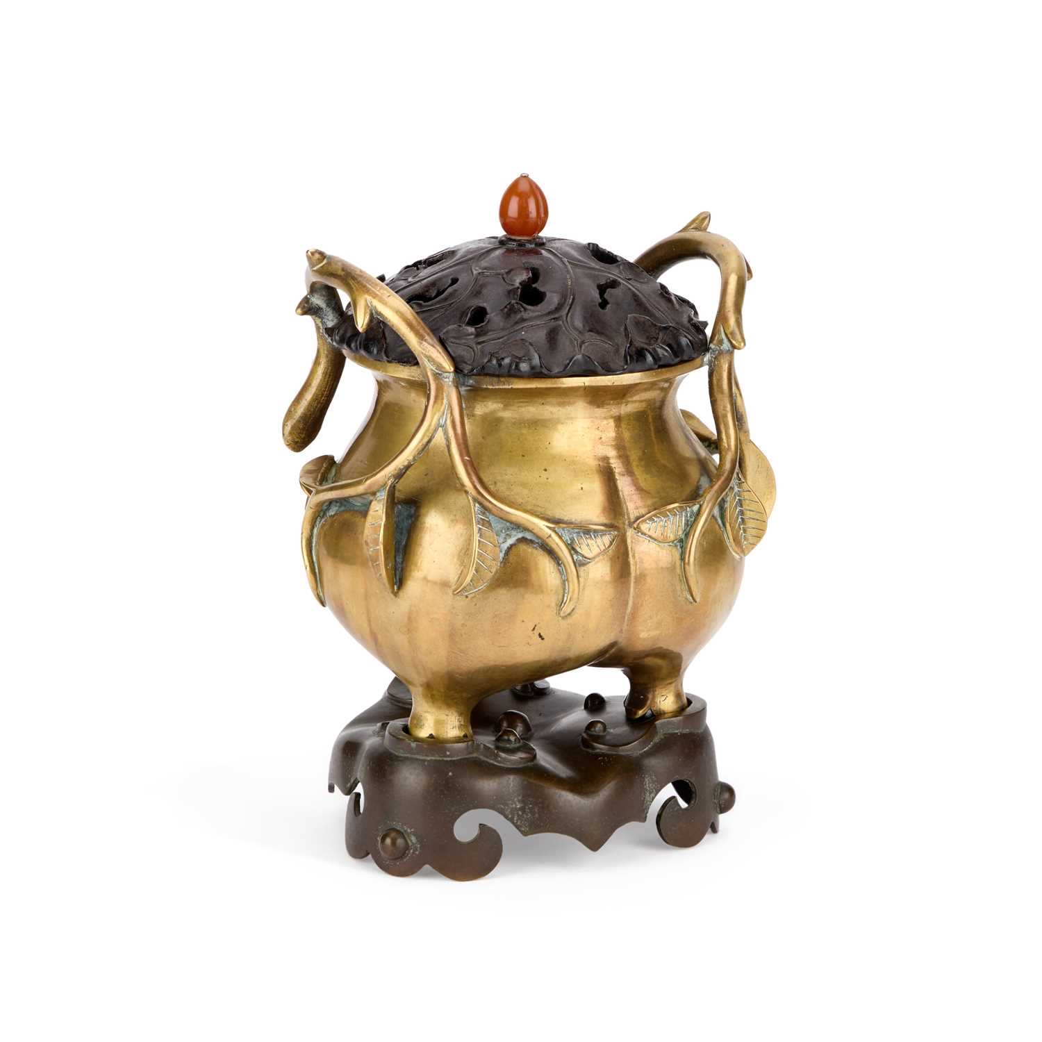 Lot 123 - A LARGE CHINESE BRONZE CENSER
