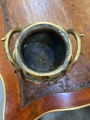 Lot 123 - A LARGE CHINESE BRONZE CENSER