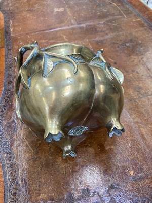 Lot 123 - A LARGE CHINESE BRONZE CENSER