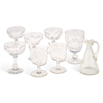 Lot 52 - A GROUP OF GLASS