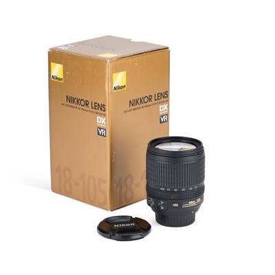 Lot 494 - A NIKON AF-S DX NIKKOR 18-105MM F/ 3.5-5.6G ED VR LENS