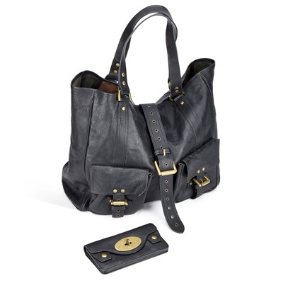 Lot 490 - A MULBERRY ROXANNE TOTE BAG AND A MULBERRY PURSE