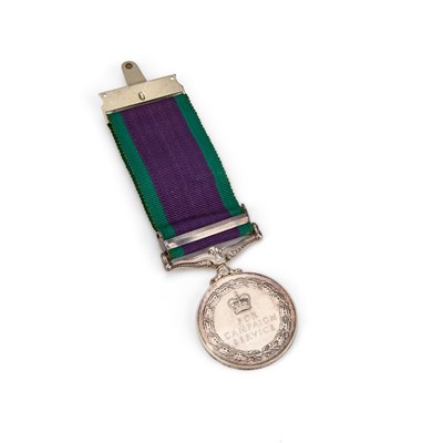 Lot 20 - AN ELIZABETH II CAMPAIGN SERVICE MEDAL (CSM) WITH NORTHERN IRELAND CLASP