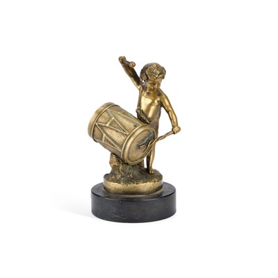 Lot 510 - A LATE 19TH CENTURY BRONZE NOVELTY FIGURAL TABLE VESTA