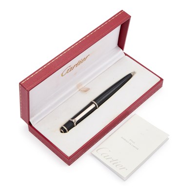 Lot 478 - A CARTIER DIABOLO DE CARTIER BALLPOINT PEN