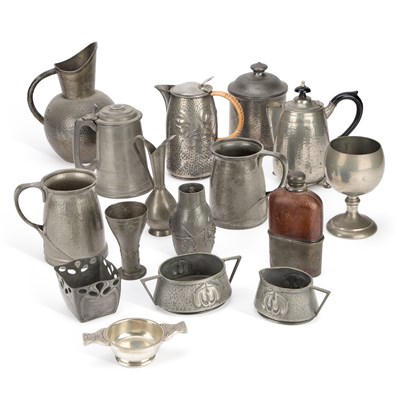 Lot 177 - A COLLECTION OF 20TH CENTURY PEWTER