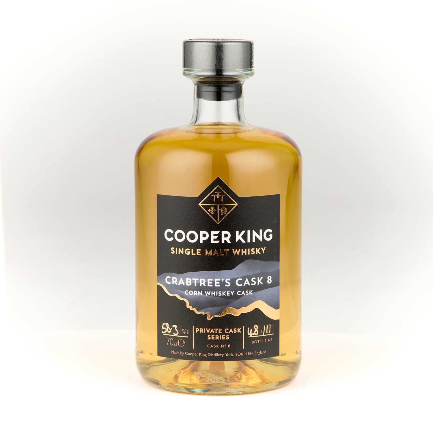 Lot 70 - COOPER KING ‘PRIVATE CASK SERIES’ SINGLE MALT CASK STRENGTH WHISKY