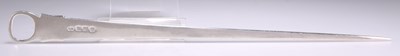 Lot 1117 - A GEORGE III IRISH SILVER MEAT SKEWER