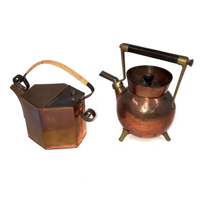 Lot 170 - TWO BENHAM & FROUD COPPER KETTLES
