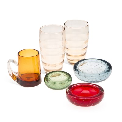 Lot 44 - A GROUP OF WHITEFRIARS GLASS