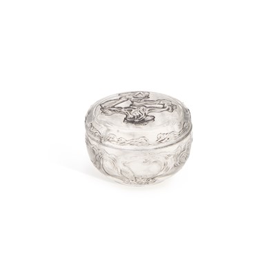 Lot 10 - RENÉ LALIQUE (FRENCH, 1860-1945) FOR COTY, A 'L'ORIGAN' BOX AND COVER