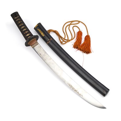 Lot 117 - A WAKIZASHI