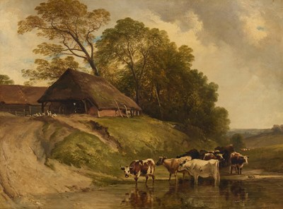 Lot 621 - THOMAS SIDNEY COOPER RA (1803-1902) AND FREDERICK RICHARD LEE RA (1798-1879)