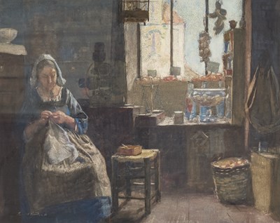 Lot 657 - ERNEST PROCTOR (1886-1935) NEWLYN SCHOOL