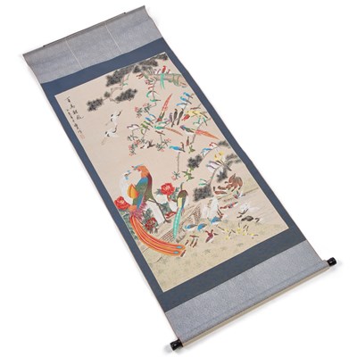 Lot 125 - A CHINESE SCROLL PAINTING