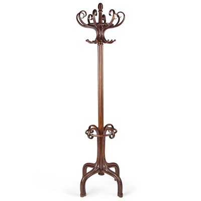 Lot 748 - A 20TH CENTURY BENTWOOD HALLSTAND