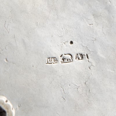 Lot 159 - A RARE INDIAN COLONIAL SILVER BUTTER COOLER
