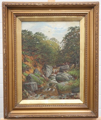 Lot 124 - E.S. ENGLAND, WATERFALL