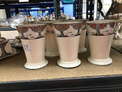 Lot 117 - AN EXTENSIVE COLLECTION OF CROWN DUCAL ORANGE TREE PATTERN CHINA