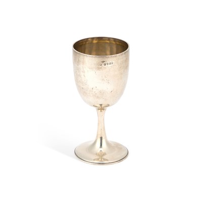 Lot 426 - A VICTORIAN SILVER GOBLET