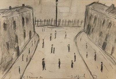 Lot 910 - CIRCLE OF LAURENCE STEPHEN LOWRY (1887-1976)