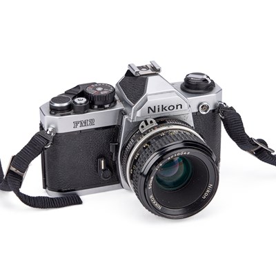 Lot 845 - A NIKON FM2 SLR FILM CAMERA