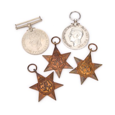 Lot 61 - A SECOND WORLD WAR ROYAL FLEET RESERVE LONG SERVICE AND GOOD CONDUCT MEDAL GROUP