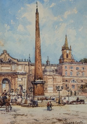 Lot 900 - CONRAD HECTOR RAFFAELE CARELLI (1869-1956)