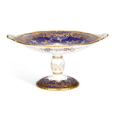 Lot 43 - A COALPORT PORCELAIN COMPORT