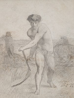 Lot 930 - ATTRIBUTED TO JEAN-FRANCOIS MILLET (1814-1875)
