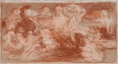 Lot 942 - MANNER OF PIERRE AUGUSTE RENOIR (1841-1919)