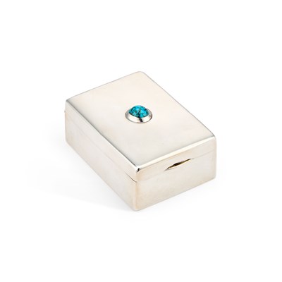 Lot 420 - A LIBERTY & CO SILVER BOX