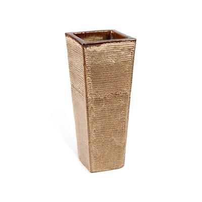 Lot 86 - A GERMAN POTTERY STICKSTAND