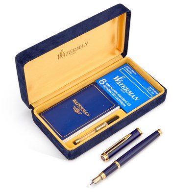 Lot 822 - A WATERMAN LE MAN 100 IDEAL FOUNTAIN PEN