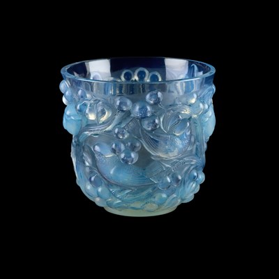 Lot 60A - RENÉ LALIQUE (FRENCH, 1860-1945), AN 'AVALLON' VASE
