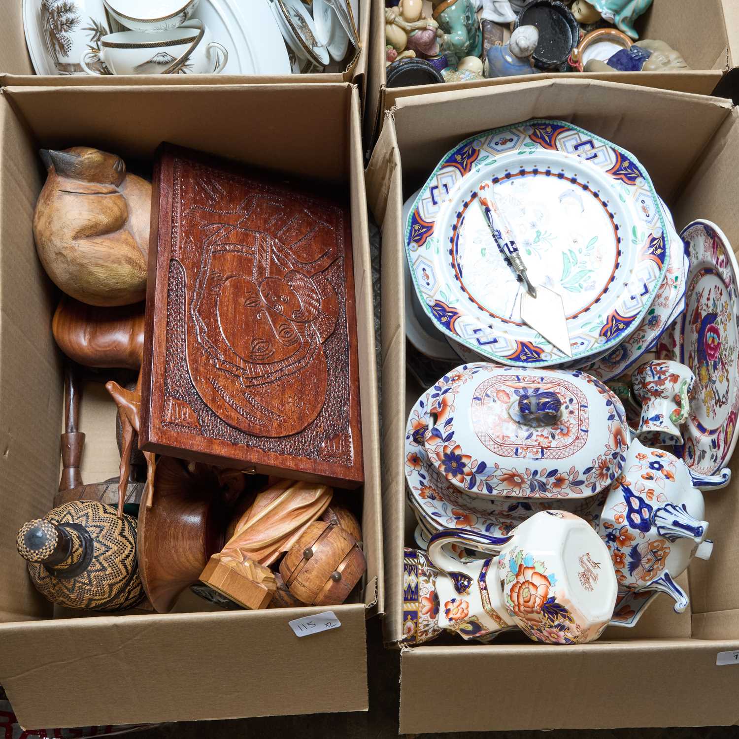 Lot 115 - TWO BOXES